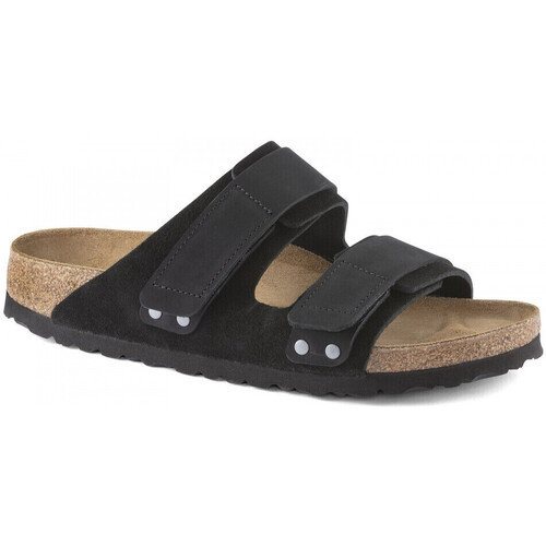 Chaussures Sandales et Nu-pieds Birkenstock Uji lenb/leve Noir