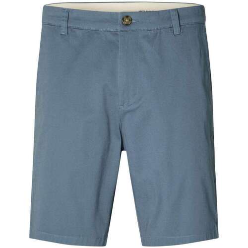 Vêtements Homme Shorts Wei / Bermudas Selected 163444VTPE24 Bleu
