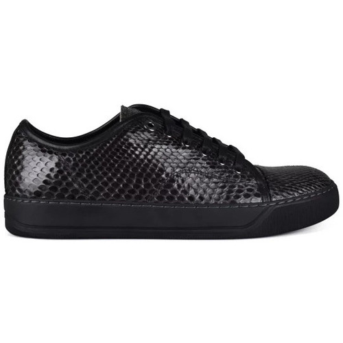Chaussures Homme Baskets mode Lanvin Sneakers Low Top DBB1 Noir