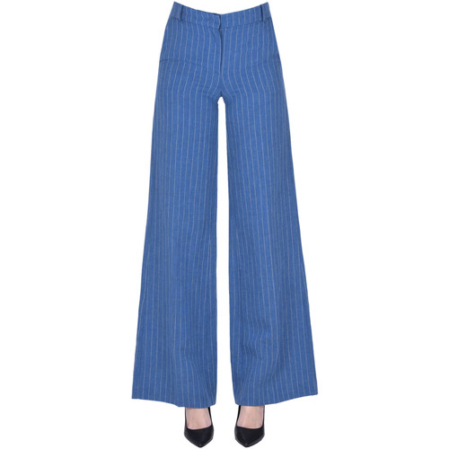 Vêtements Femme Pantalons Kiltie PNP00003138AE Bleu