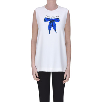 Vêtements Femme Boys Print T Shirt Moschino TPT00003123AE Blanc