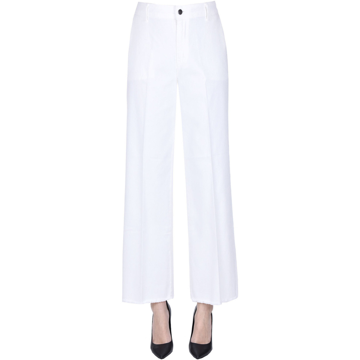 Vêtements Femme Jeans Cigala's DNM00003070AE Blanc