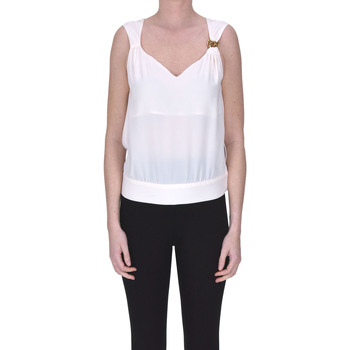Vêtements Femme Débardeurs / T-shirts sans manche Pinko TPT00003111AE Blanc