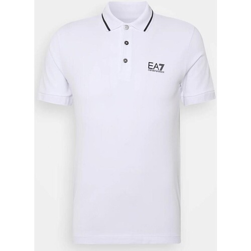 Vêtements Homme T-shirts manches courtes Ea7 Emporio Slim-fit Armani  Multicolore