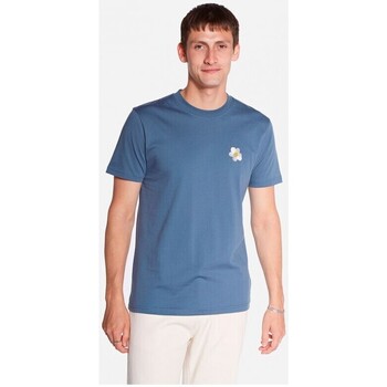 Vêtements Homme T-shirts manches courtes Ollow Olow Peace Tshirt Cobalt Multicolore