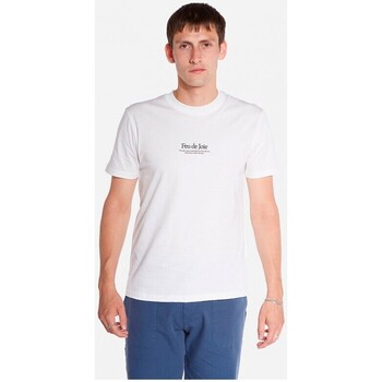 Vêtements Homme T-shirts manches courtes Ollow Olow Feu De Joie Tshirt Off White Blanc