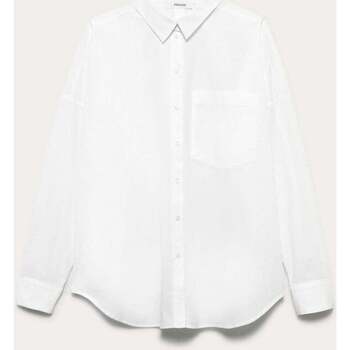 Vêtements Femme Chemises / Chemisiers Promod Maxi-chemise unie éco-conçue Blanc
