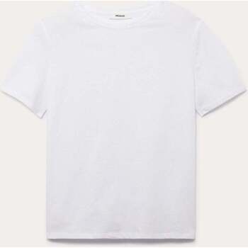 Vêtements Femme Tops / Blouses Promod T-shirt uni éco-conçu Blanc