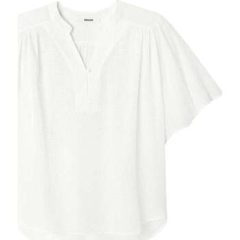 Vêtements Femme Tops / Blouses Promod Blouse pailletée Blanc