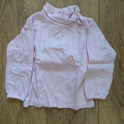 Vêtements Fille T-shirts manches longues Gemo T-shirt manches longues col roulé rose Gémo - 3 ans Rose