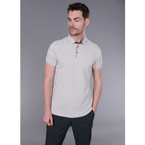 Vêtements Homme T-shirts manches courtes Jerem logo-print POLO EN JACQUARD DE COTON Beige