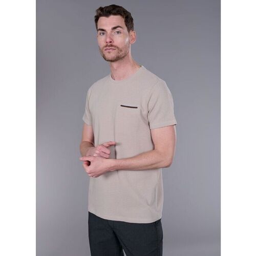 Vêtements Homme T-shirts manches courtes Jerem T-SHIRT COL ROND EN JACQUARD DE COTON Violet