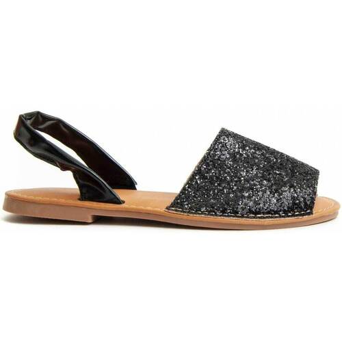 Chaussures Femme Sandales et Nu-pieds Leindia 89583 Noir