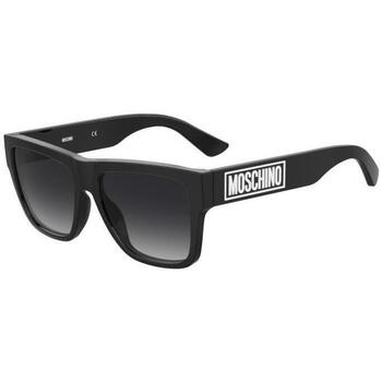 lunettes de soleil moschino  mos167/s lunettes de soleil, noir/fumée, 57 mm 