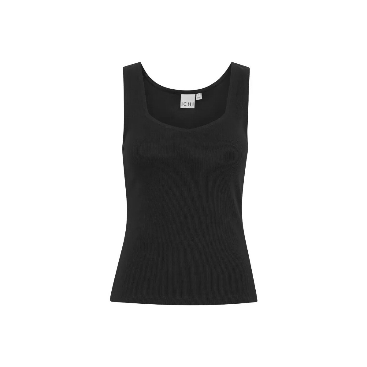 Vêtements Femme T-shirts & Polos Ichi  Noir
