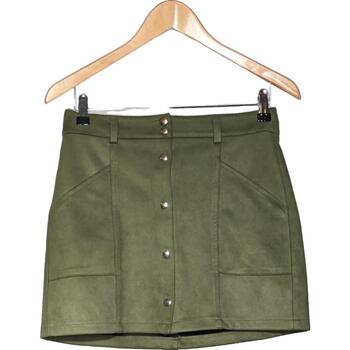 Vêtements Femme Jupes Bershka jupe courte  40 - T3 - L Vert Vert