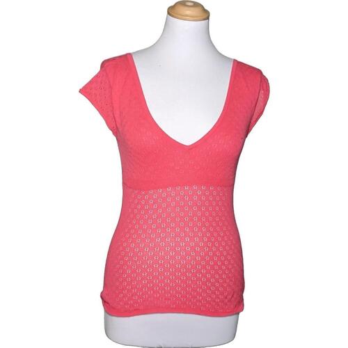 Vêtements Femme T-shirts & Polos Chemise En Coton 36 - T1 - S Rose