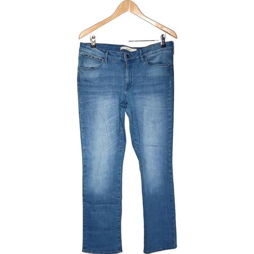 Vêtements Femme Jeans Wrangler 42 - T4 - L/XL Bleu