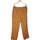Vêtements Femme Pantalons Caroll 42 - T4 - L/XL Marron