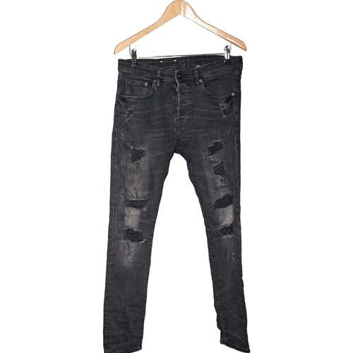 Vêtements Homme Jeans H&M jean slim homme  42 - T4 - L/XL Gris Gris