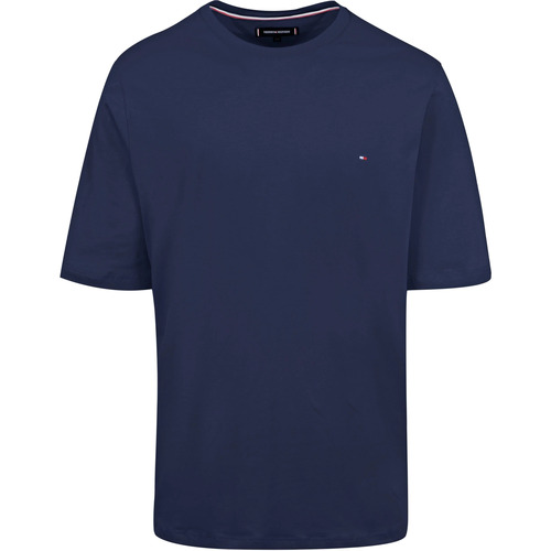 Vêtements Homme T-shirts & Polos Tommy Hilfiger T-Shirt Big & Tall Logo Marine Bleu