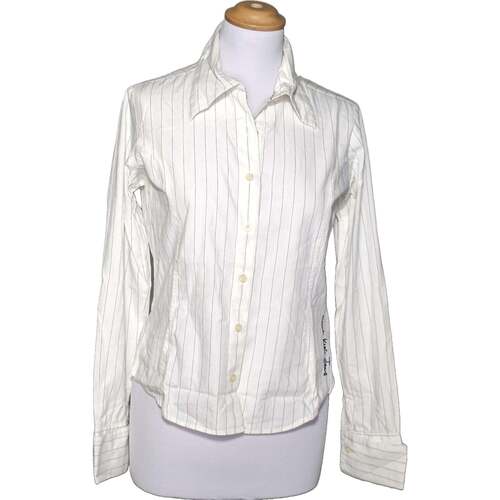 Vêtements Femme Chemises / Chemisiers Calvin Klein Jeans chemise  38 - T2 - M Blanc Blanc