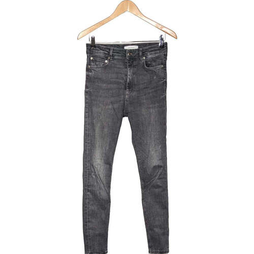 Vêtements Femme Jeans Zara jean slim femme  38 - T2 - M Gris Gris