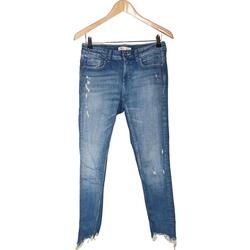 Vêtements Femme Jeans Zara jean slim femme  38 - T2 - M Bleu Bleu