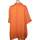 Vêtements Femme Chemises / Chemisiers Ulla Popken chemise  48 - XXXL Orange Orange