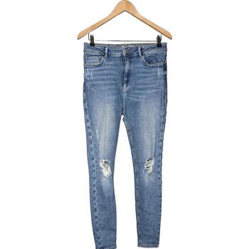 jeans new look  jean slim femme  40 - t3 - l bleu 