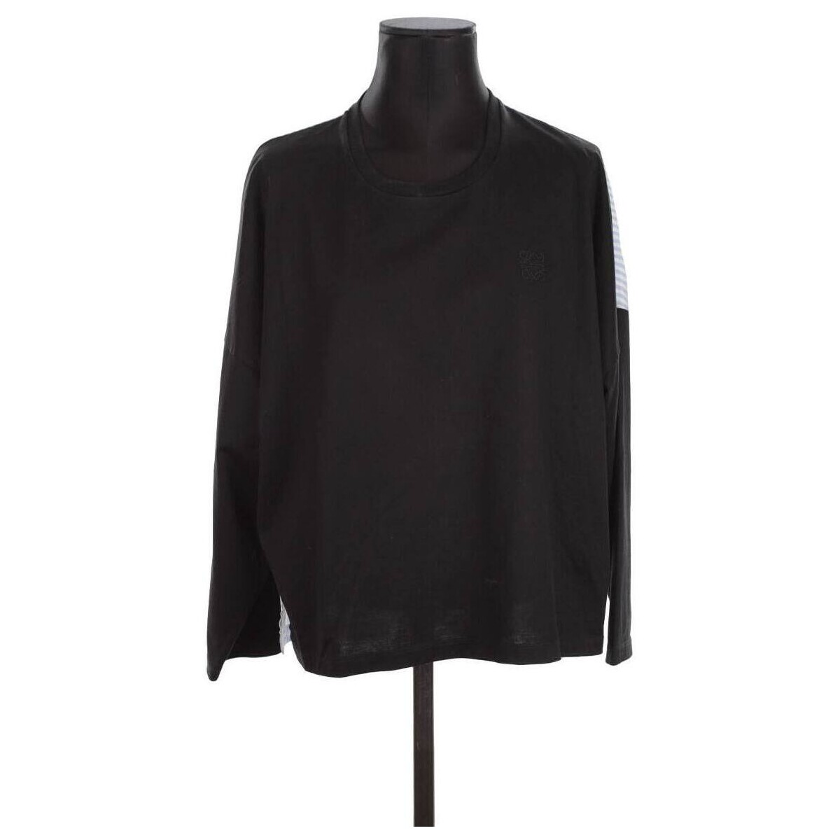Vêtements Femme Débardeurs / T-shirts sans manche Loewe Top en coton Noir