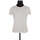 Vêtements Femme Débardeurs / T-shirts sans manche Lacoste Top en coton Blanc