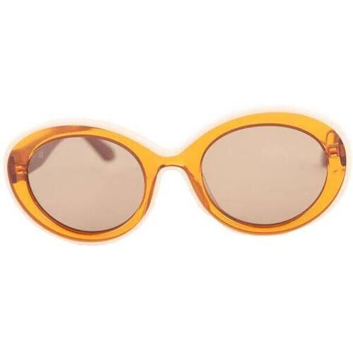 Montres & Bijoux Femme Lunettes de soleil Jimmy Fairly Lunettes de soleil orange Orange