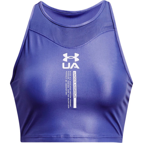 Vêtements Femme Chemises / Chemisiers Under item Armour UA Iso Chill Crop Tank Violet