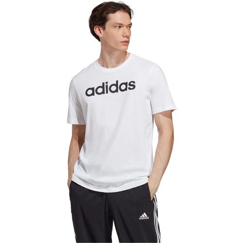 Vêtements Homme T-shirts manches courtes adidas Originals M LIN SJ T Blanc