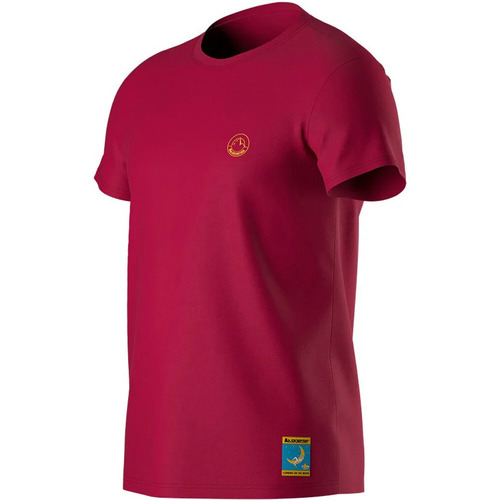 Vêtements Homme Chemises manches courtes La Sportiva Climbing on the Moon T-Shirt M Rose