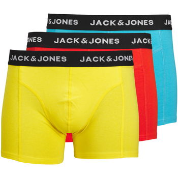 Sous-vêtements Homme Boxers Jack & Jones Boxers coton fermés, Lot de 3 Multicolore