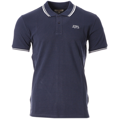 Vêtements Homme T-shirts & Polos Lee Cooper LEE-009554 Bleu