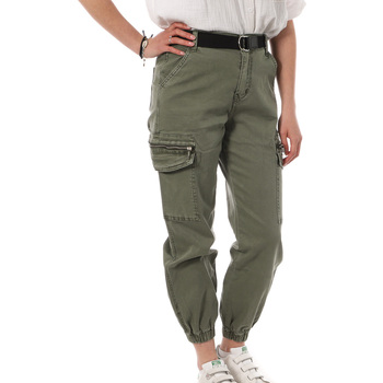Vêtements Femme Pantalons Monday Premium LW-357-D Vert
