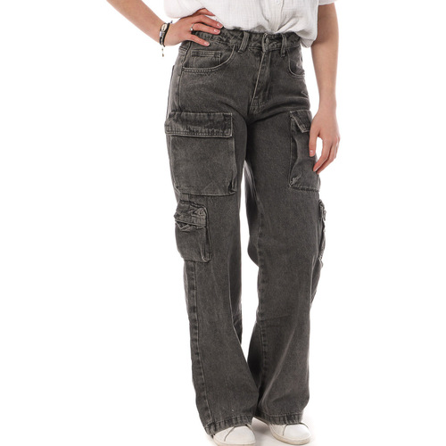 Vêtements Femme Jeans Monday Premium L-3181-3 Noir