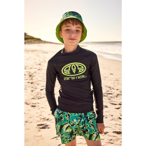 Vêtements Enfant T-shirts manches courtes Animal MW1817 Vert