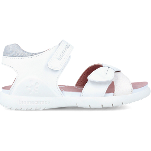 Chaussures Fille Sandales et Nu-pieds Biomecanics SANDALE À NUD BIOMÉCANIQUE 242238 Blanc