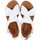 Chaussures Femme Sandales et Nu-pieds Paula Urban SANDALIAS DE PIEL  24-335 SUNSET BLANCO Blanc