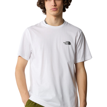 Vêtements Homme T-shirts manches courtes The North Face Simple Dome Blanc
