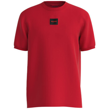 Vêtements Homme T-shirts & Polos BOSS T-SHIRT REGULAR FIT DIRAGOLINO212  ROUGE Rouge