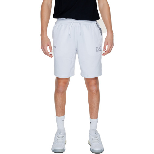 Vêtements Homme Shorts / Bermudas Emporio Armani EA7 3DPS66 PJLIZ Blanc