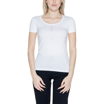 Vêtements Femme T-shirts manches courtes Emporio Armani EA7 3DTT20 TJFKZ Blanc