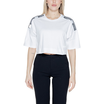 Vêtements Femme T-shirts manches courtes Moschino V6A0715 4406 Blanc