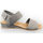 Chaussures Femme Sandales et Nu-pieds Skechers Sandale Compensée Taupe Marron