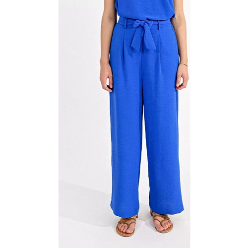 Vêtements Femme Pantalons Molly Bracken - LADIES WOVEN PANTS Bleu